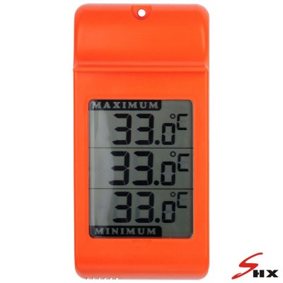 Large screen max min home & garden digital thermometer