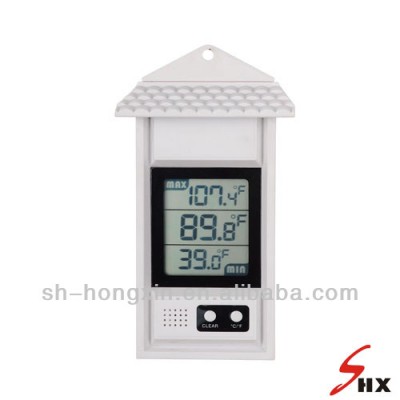 Large display digital Max-min thermometer