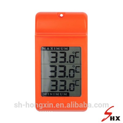 Large LED display indoor outdoor digital thermometer